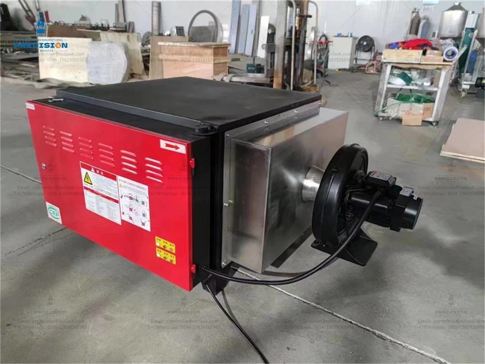 Kaffeeroaster Rauchfilter aus Edelstahl einfache Wartung 99% Wirksamkeit