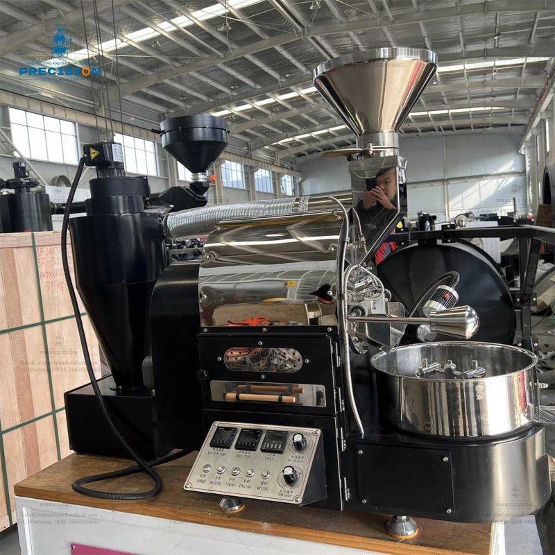 1 kg kleine Kaffeeröstemaschine angepasste Gehäuse Farbtrommel
