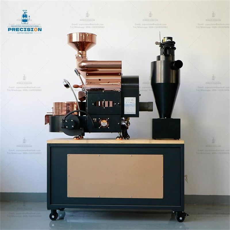 Individuell angepasster elektrischer / gasförmiger kleiner Kaffeeroaster mit maximaler Kapazität von 1500 g / Charge
