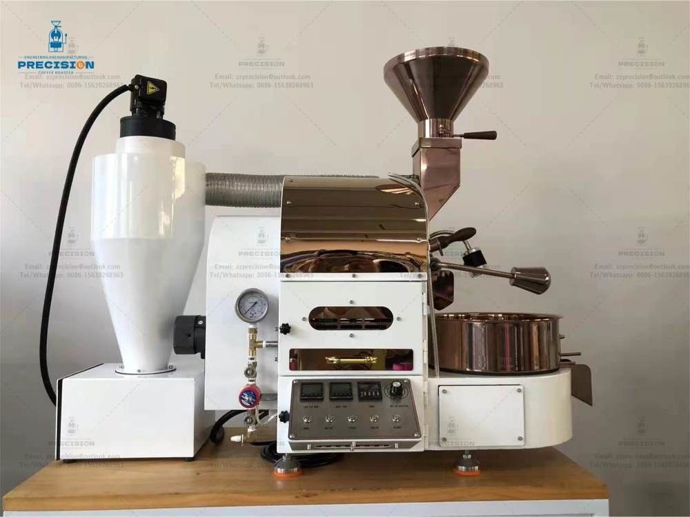 Farbe anpassen Kleine weiße Kaffeeröstereien 1 kg Doppelschicht 316 Edelstahl