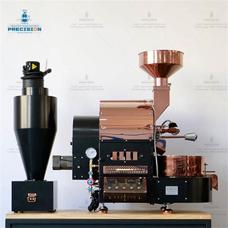 Programmierbarer Kaffeeröster 1 kg Rotfarbe Röstzeit 12-15 Minuten
