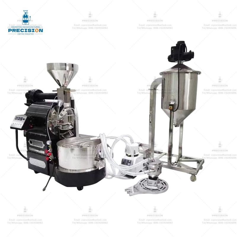 Guter Preis 2024 Neue Plc Gas Elektrische Kaffeeroaster 6kg 12kg 15kg Kaffeeroaster