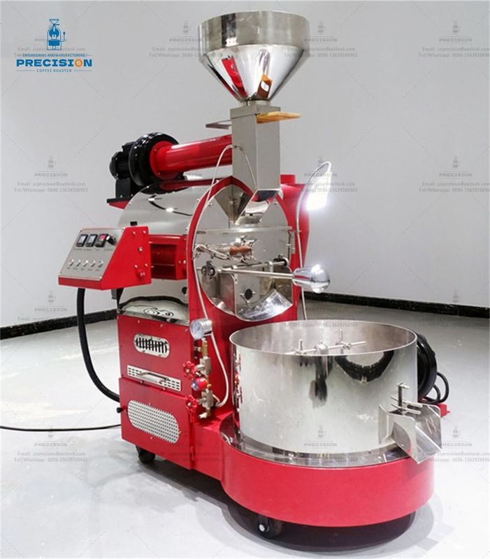 Multifunktionaler Kaffeeroaster 12kg 15kg Luft Kakaobohnenroaster Maschine Großformat-Gewerberoaster