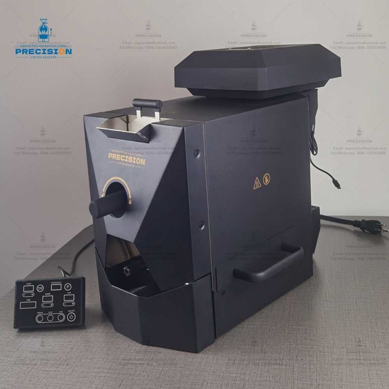 220V 2000W Schwarz-Weiß-Bohnen-Röstemaschine für Heimkaffee-Röstmaschine mit vollem Heißluftbacken