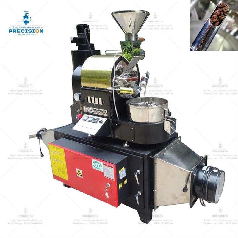 Gasroaster 200-2500g/Batch Kaffeebohnenroaster mit 1-2 Minuten Abkühlzeit