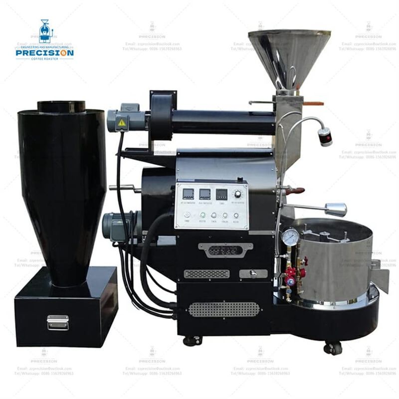 3 kg Smart Coffee Roasting Machine mit Wärmebeständiger 316 Edelstahl Doppelschicht Trommel
