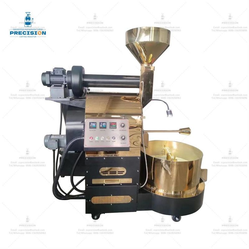 Handelsgewerbliche Industrie-Multi-Brenner 5Kg 15Kg 20Kg Gas-Elektro-Handwerker-Kaffeebohnen-Röstmaschine