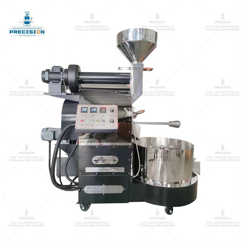 Handelsgewerbliche Industrie-Multi-Brenner 5Kg 15Kg 20Kg Gas-Elektro-Handwerker-Kaffeebohnen-Röstmaschine