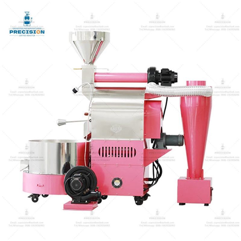 Doppelschicht Edelstahltrommel Elektrische Probe Kaffeemühle 2Kg 3Kg 6Kg Gasbohnenmaschine Kaffeeroaster