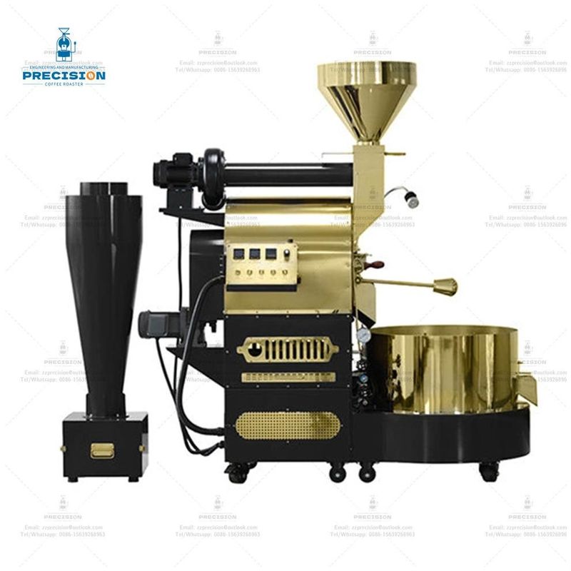 Gewerblicher Mehrfachbrenner Infrarot-Hausgebrauch Gas Elektrisch 2kg 3kg 6kg Kaffee Kaffeebohnen Rösten Kaffeeröstemaschine