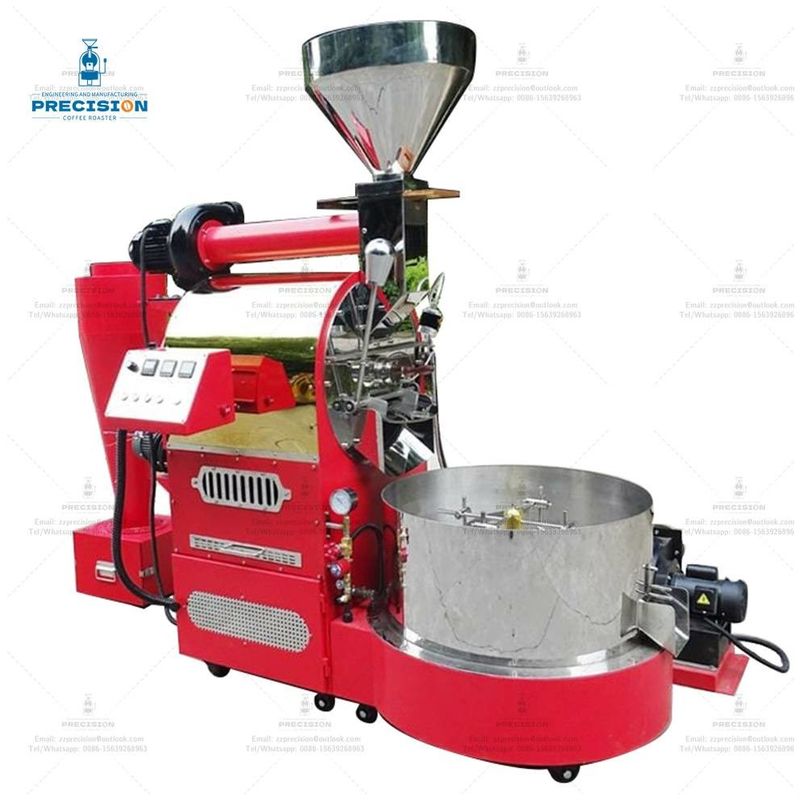 Mehrfachbrenner elektrischer Gas 2Kg 3Kg 6Kg 12Kg Kaffeebohnenroaster Giesen Kaffeeroaster für Haus und Roasterie