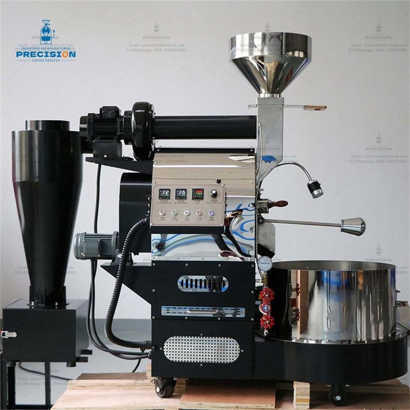 Gewerblicher Mehrfachbrenner Infrarot-Hausgebrauch Gas Elektrisch 2kg 3kg 6kg Kaffee Kaffeebohnen Rösten Kaffeeröstemaschine