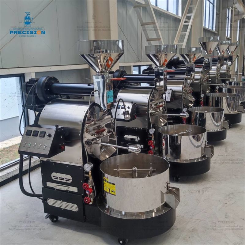 2 kg 3 kg 6 kg elektrische Maschine Kaffeeroaster zum Rösten Kaffee Gas Kaffeeroaster